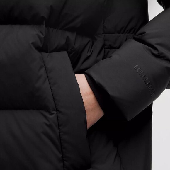 Lululemon - Wunder Puff 600-Down-Fill Long Jacket - Black - Size 6 - Picture 4 of 15